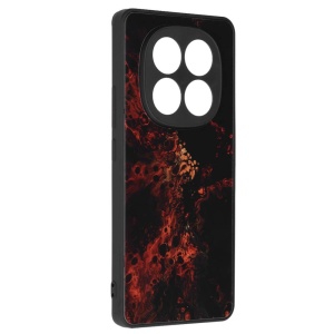 Husa Xiaomi Redmi Note 14 Pro 5G Printing Glass Red Nebula - Img 2