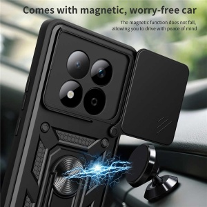 Husa Xiaomi Redmi Note 15 Pro 5G CamShield Case Neagra Techsuit - Img 3
