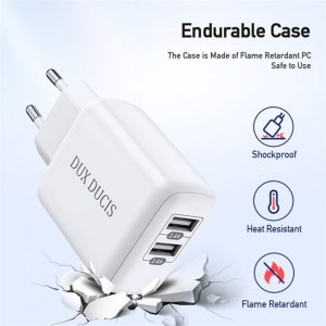 Incarcator priza Dux Ducis C10 2xUSB, 12W, 2.4A, Quickcharge 3.0 - Img 3