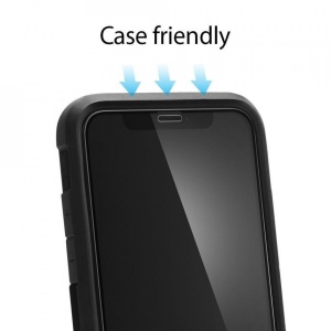 Sticla securizata Iphone X/XS -Spigen Glass FC-margine neagra - Img 4