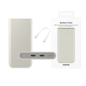 Baterie Samsung externa 2x Type-C 25W Super Fast Charging, 10000mAh - Img 1
