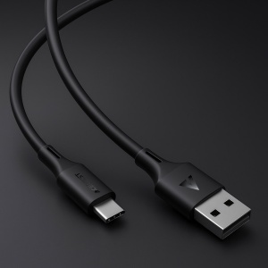 Cablu de Date Acefast C17-04 USB – Type-C, Încărcare Rapidă 3A, Silicon Flexibil, 1.2 m, Negru - Img 5