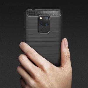 Husa Huawei Mate 20 -Carbon Series-Neagra - Img 2