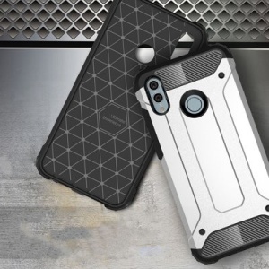 Husă Huawei P Smart 2019- Hybrid Armor Tough Rugged -Neagra - Img 3