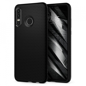 Husa Huawei P30 Lite -Spigen Liquid Air- Negru mat - Img 1