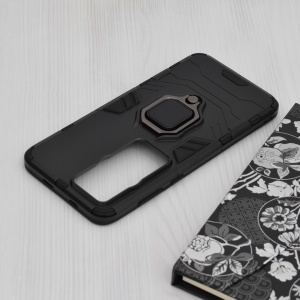 Husa Huawei P60 Pro Silicone Shield Techsuit Neagra - Img 6