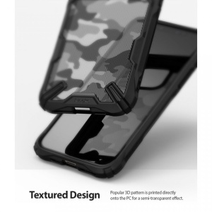 Husa Iphone 11 PRO MAX- Ringke Fusion X- Camo Black - Img 2