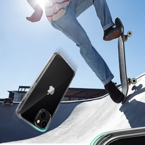 Husa iPhone 13 - Ugreen Protective Fusion transparenta - Img 4