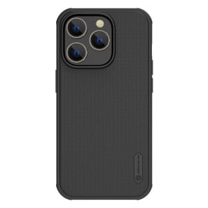 Husa iPhone 14 Pro Max-Nillkin Super Frosted Shield Case Neagra - Img 1