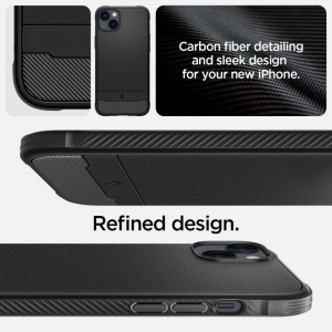 Husa iPhone 14 - Spigen Rugged Armor MagSafe(MagFit) - Img 4