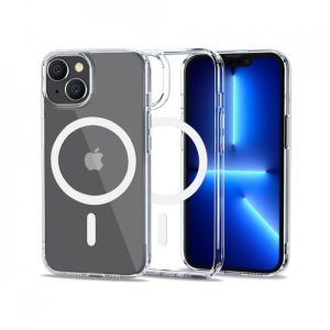 Husa iPhone 14-Tech-Protect FlexAir Hybrid Magsafe -Clear - Img 1