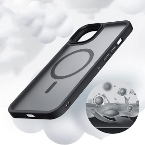 Husa iPhone 14 -Tech-Protect Magmat Magsafe - Matte Black - Img 5