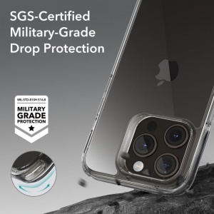 Husa iPhone 15 Pro Max - ESR Ice Shield transparenta - Img 6