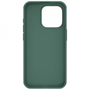 Husa iPhone 15 Pro Max-Nillkin Super Frosted Shield Case Deep Green - Img 7