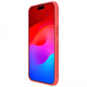 Husa iPhone 15 Pro Max-Nillkin Super Frosted Shield Case Rosie - Img 4