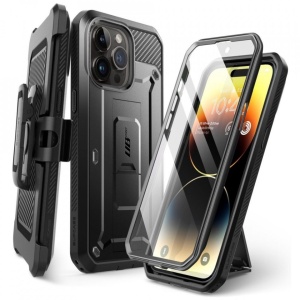 Husa iPhone 15 Pro Max Supcase Unicorn Beetle Pro -Neagra - Img 1