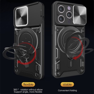 Husa iPhone 16 Pro Max CamGuard Pro Albastra - Img 4