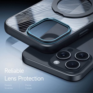 Husa iPhone 16 Pro Max Dux Ducis Aimo MagSafe Magnetic Stand - Img 4