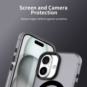 Husa iPhone 17 CandyCase Magsafe neagra - Img 4