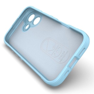 Husa iPhone 17 Magic Shield albastru deschis - Img 3
