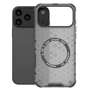 Husa iPhone 17 Pro Max Honeycomb Armor Magsafe neagra - Img 1