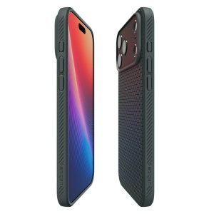 Husa iPhone 17 Pro Max Spigen Liquid Air Abyss Green - Img 7