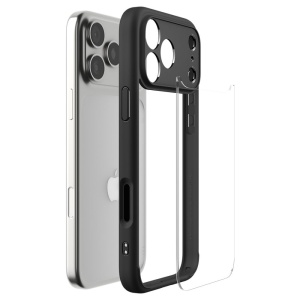 Husa iPhone 17 Pro Max Spigen Ultra Hybrid Matte Black - Img 5
