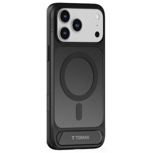 Husa iPhone 17 Pro Max Torras Pstand neagra - Img 1