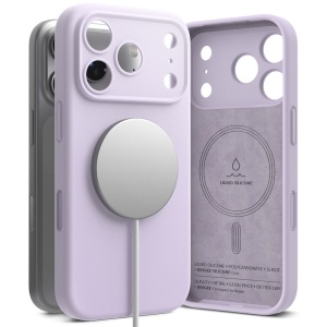 Husa iPhone 17 Pro Ringke Silicone Magnetic Magsafe mov