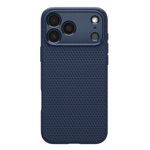 Husa iPhone 17 Pro Spigen Liquid Air Navy Blue - Img 4