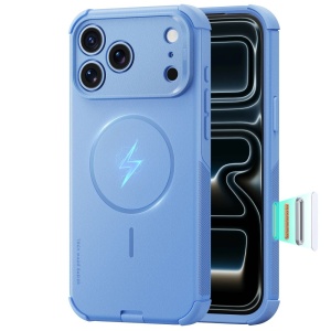 Husă iPhone 18 Pro Max - ESR Cyber HaloLock - Light Blue