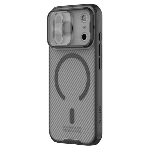 Husă iPhone 18 Pro Max - Nillkin CamShield Pro Magnetic - Transparent Black - Img 7