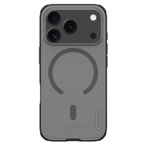 Husă iPhone 18 Pro Max - Nillkin Super Frosted Shield Pro Magnetic - Transparent Black - Img 6