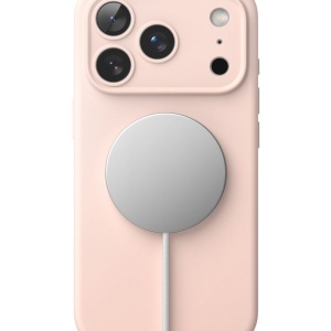 Husă iPhone 18 Pro Max - Ringke - Silicone MagSafe - Pink Sand - Img 6