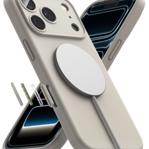 Husă iPhone 18 Pro Max - Ringke - Silicone MagSafe - Stone - Img 6