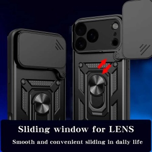 Husă iPhone 18 Pro Max și iPhone 17 Pro Max Techsuit CamShield Series, Negru - Img 5