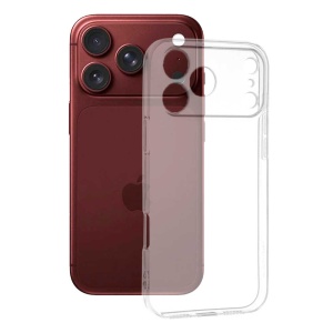 Husă iPhone 18 Pro Max și iPhone 17 Pro Max Techsuit Clear Silicone Transparentă