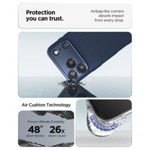 Husă iPhone 18 Pro Max Spigen Liquid Air - Navy Blue - Img 5