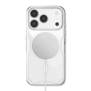 Husă iPhone 18 Pro Nillkin Nature TPU Pro MagSafe White / Clear - Img 2