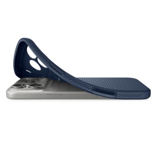 Husă iPhone 18 Pro Spigen Liquid Air - Navy Blue - Img 8