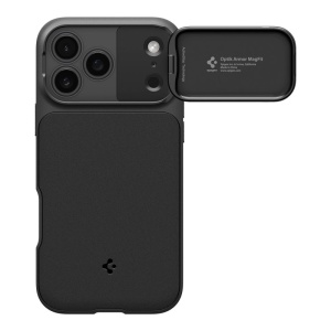 Husa iPhone 18 Pro Spigen Optik Armor Neagra - Img 9
