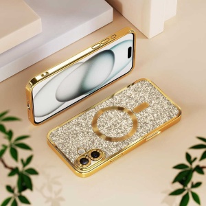 Husă iPhone 18 Pro - Techsuit Luxury Glitter - Silver - Img 5