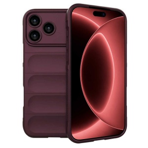 Husă iPhone 18 Pro Techsuit Magic Shield Dark Cherry