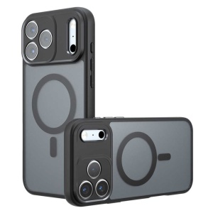 Husă iPhone 18 Pro Techsuit PureFrost MagSafe, Frosted Black