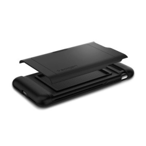 Husa Iphone 8 Plus/Iphone 7 Plus-Spigen Slim Armor CS Neagra - Img 5