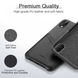 Husa Iphone XR -ESR Metro Wallet- Negru/Gri - Img 3