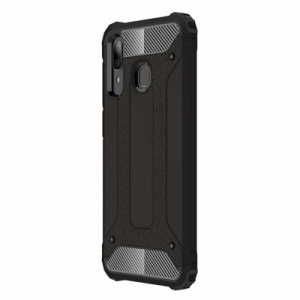 Husă Samsung Galaxy A30-Hybrid Armor Tough Rugged-Neagra - Img 1