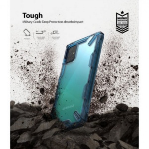 Husa Samsung Galaxy A51- Ringke Fusion X- Space Blue - Img 3