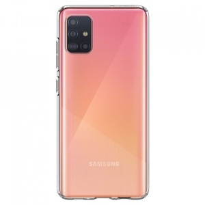 Husa Samsung Galaxy A51-Spigen Liquid Crystal-Cristal Clear - Img 3