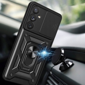 husa Samsung Galaxy A54 cu placuta metalica inclusa compatibila cu suportul auto magnetic